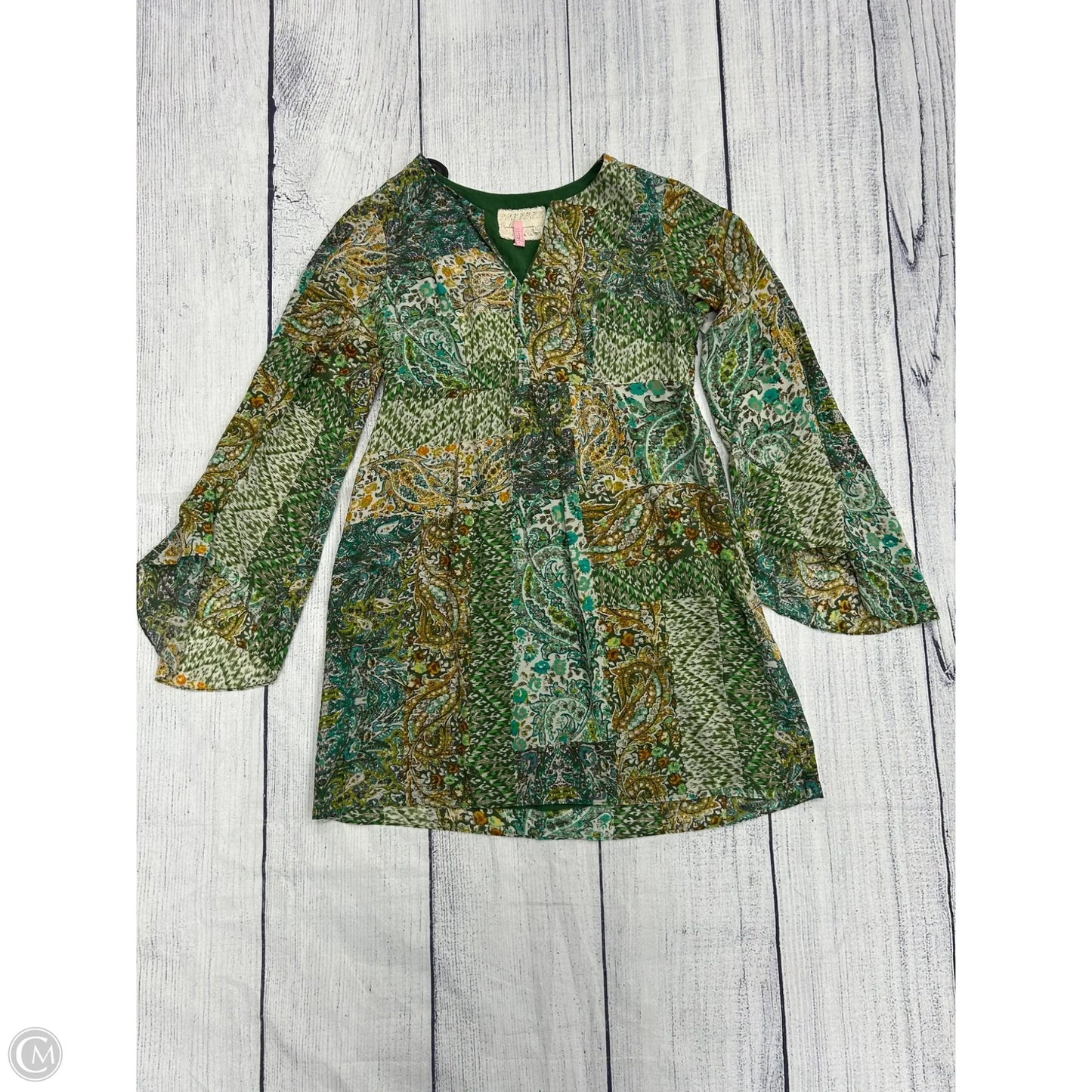 Dress Casual Short By Floreat In Green, Size: 6