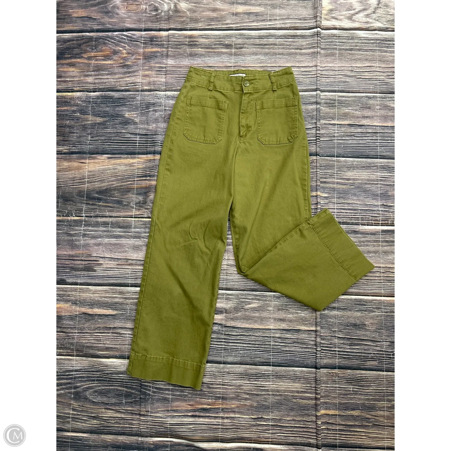 Pants Wide Leg By Bagatelle In Green, Size: 4