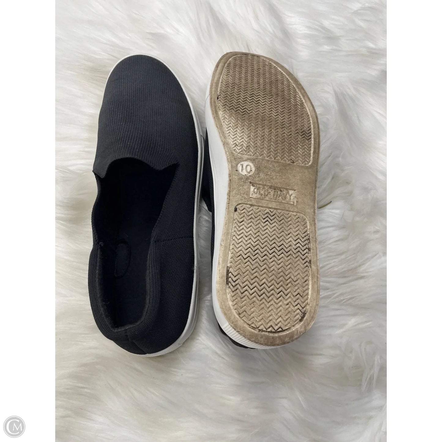 Shoes Sneakers By Old Navy In Black, Size: 10