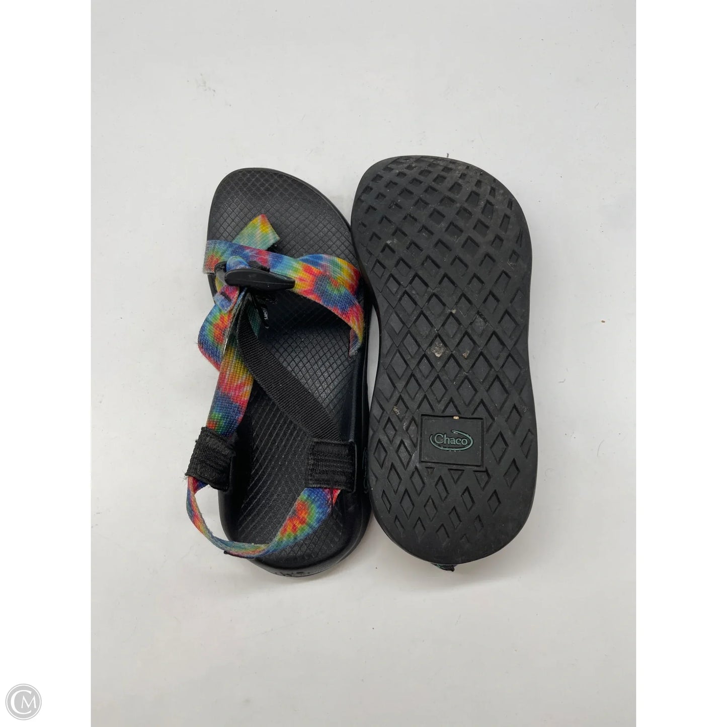 Sandals Flats By Chacos In Rainbow Print, Size: 7