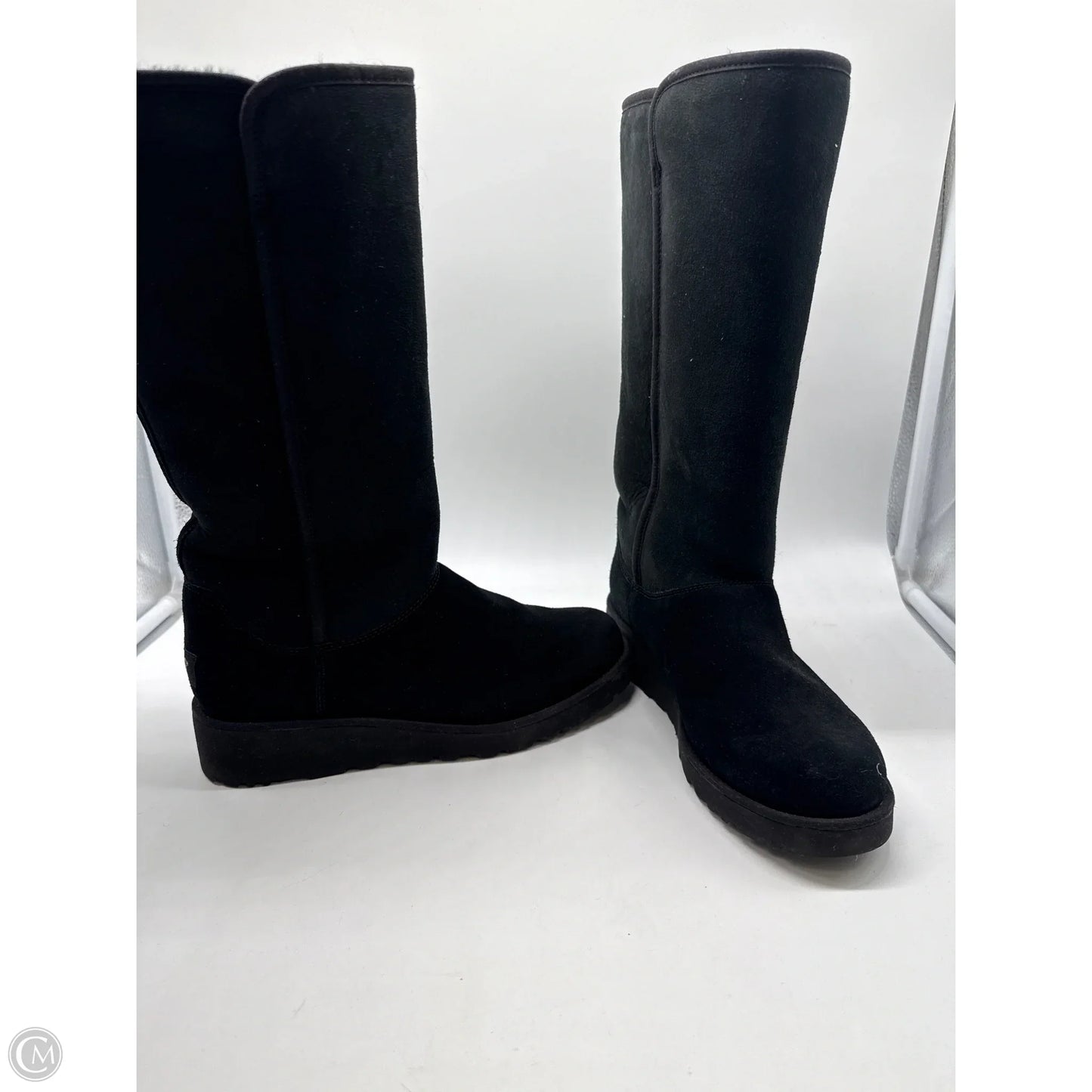 Boots Designer By Ugg In Black, Size: 9