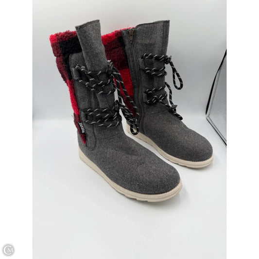 Boots Snow By Muk Luks In Grey, Size: 9