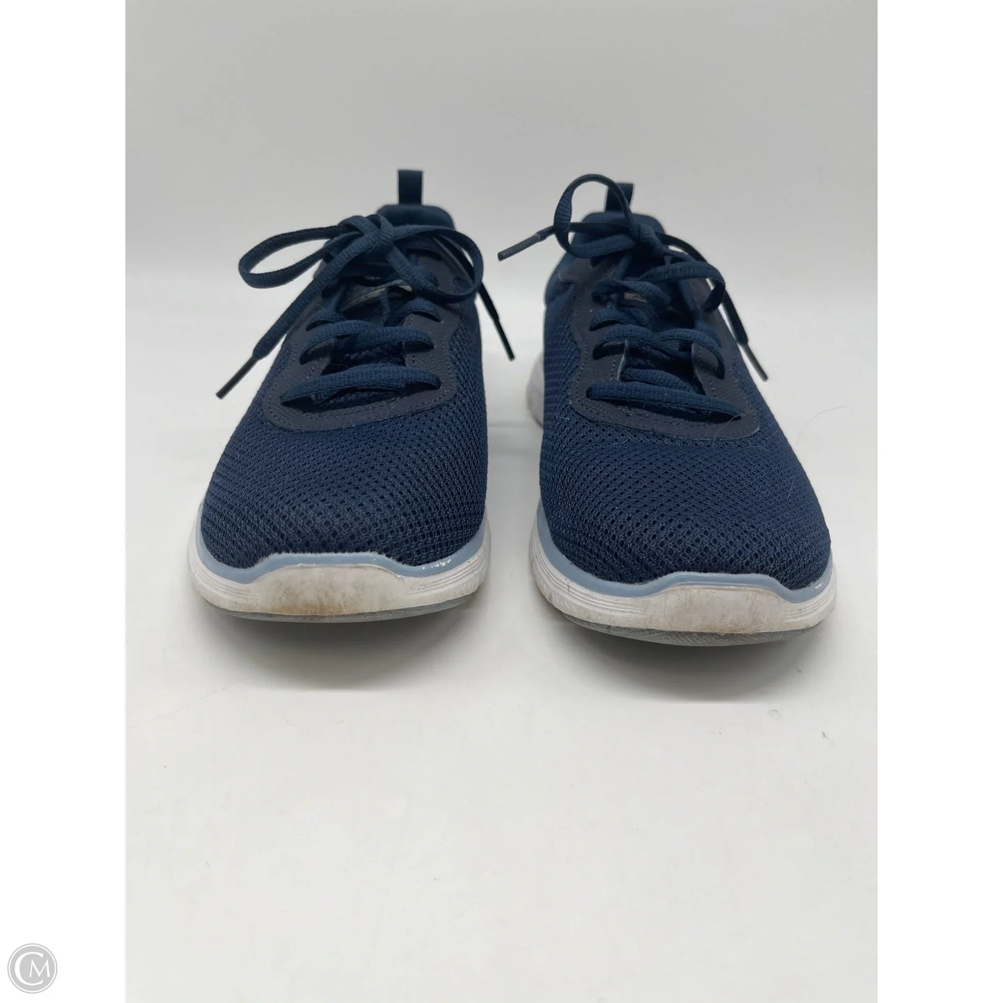 Shoes Athletic By Skechers In Blue, Size: 8