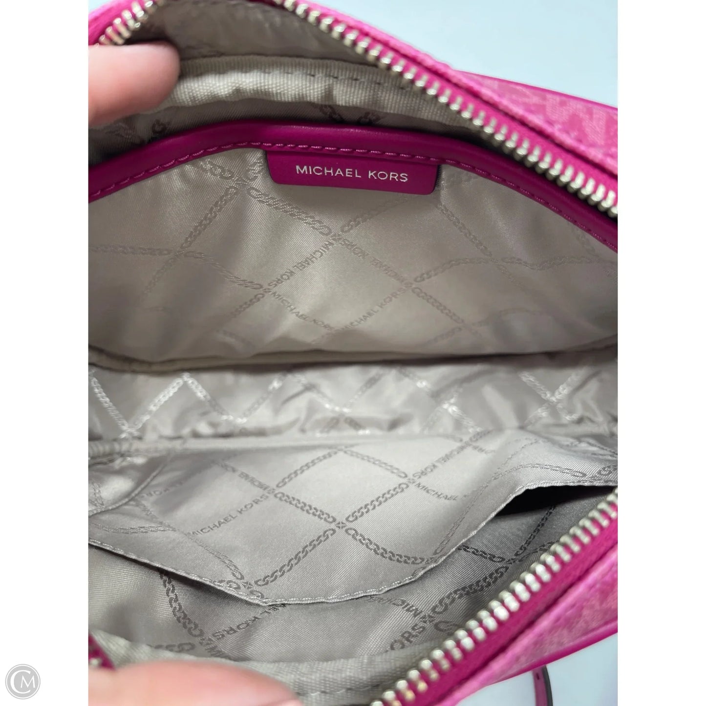 Crossbody Designer By Michael Kors, Size: Medium