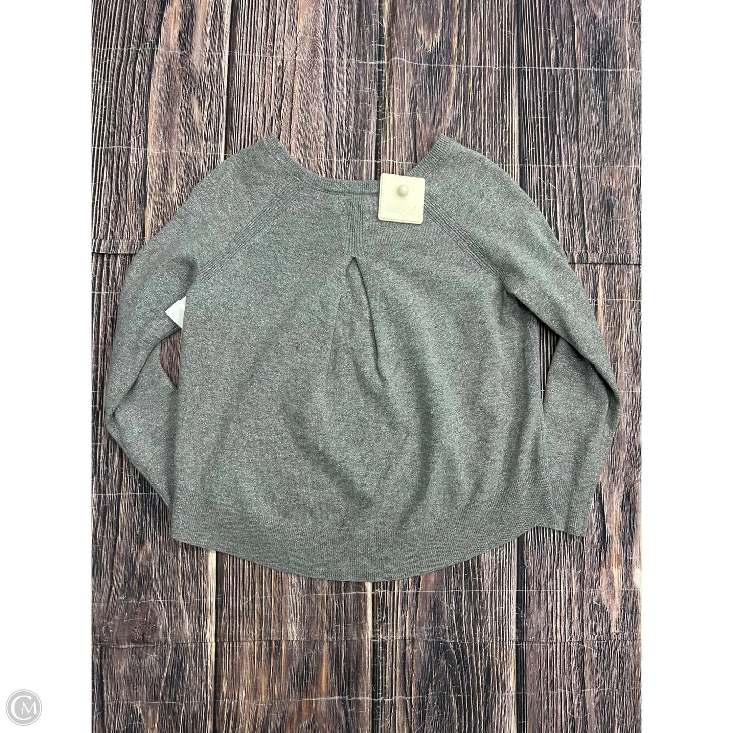 Sweater By Banana Republic In Silver, Size: Xs