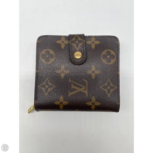 Wallet Luxury Designer By Louis Vuitton, Size: Small