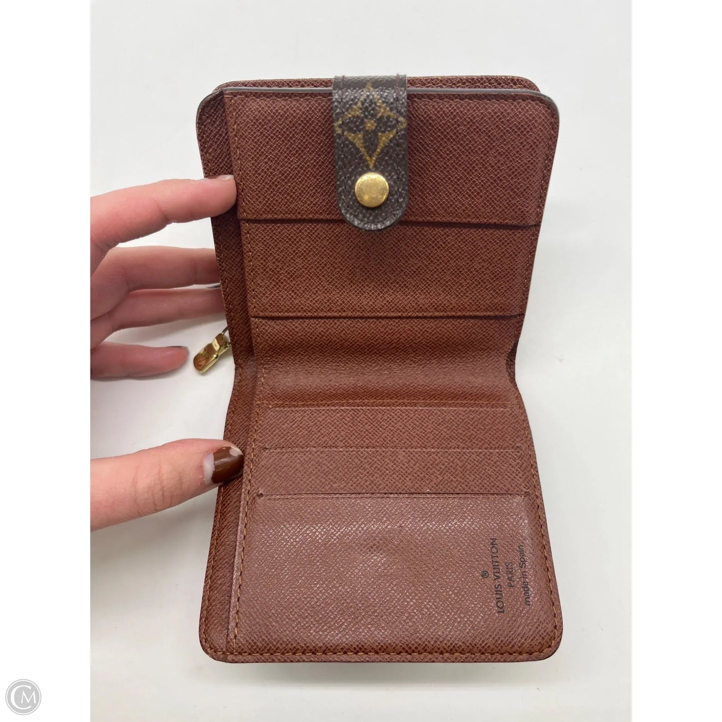 Wallet Luxury Designer By Louis Vuitton, Size: Small