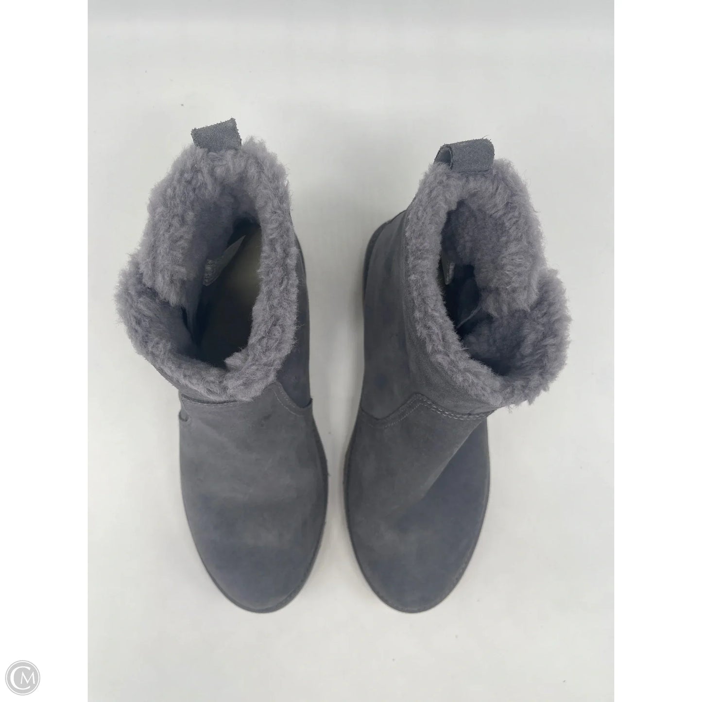 Boots Designer By Ugg In Grey, Size: 8