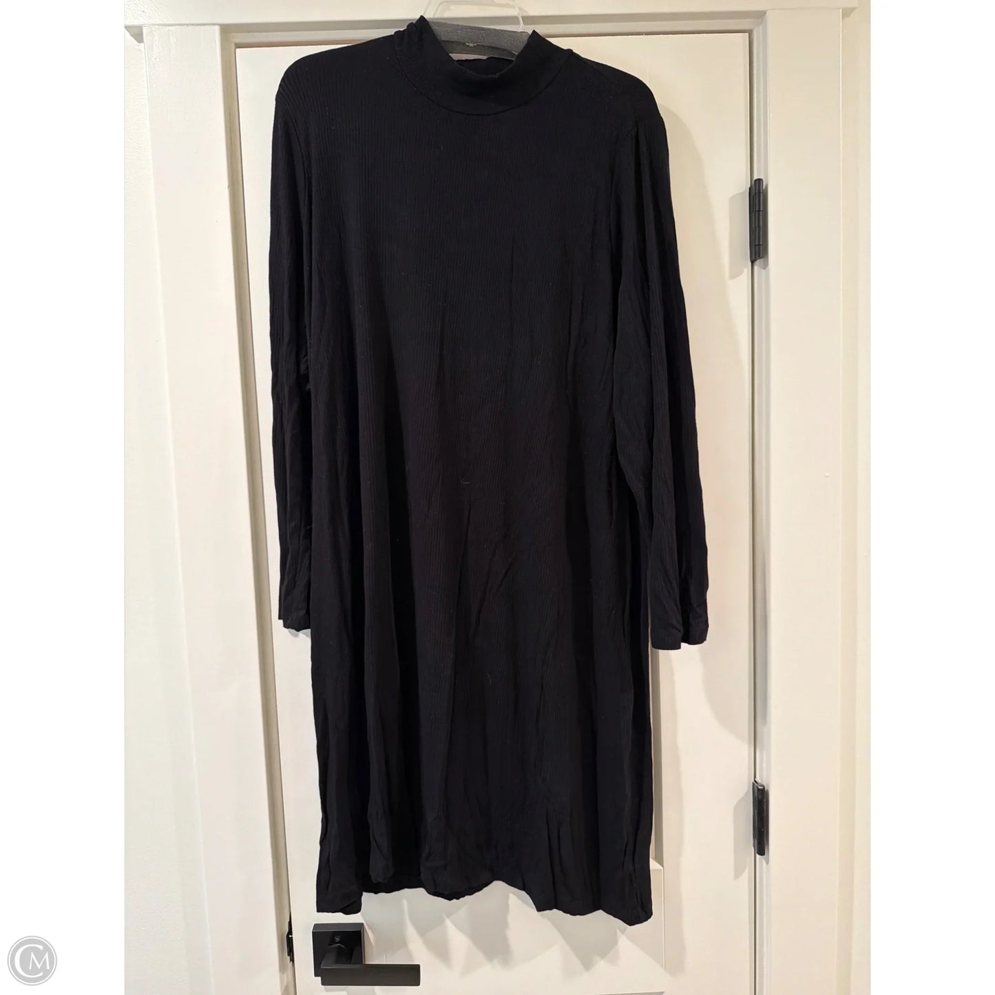 Dress Casual Midi By Ophelia Roe In Black, Size: 2x