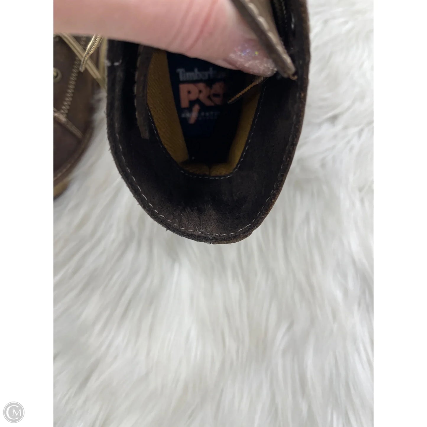 Boots Ankle Flats By Timberland In Brown, Size: 6.5