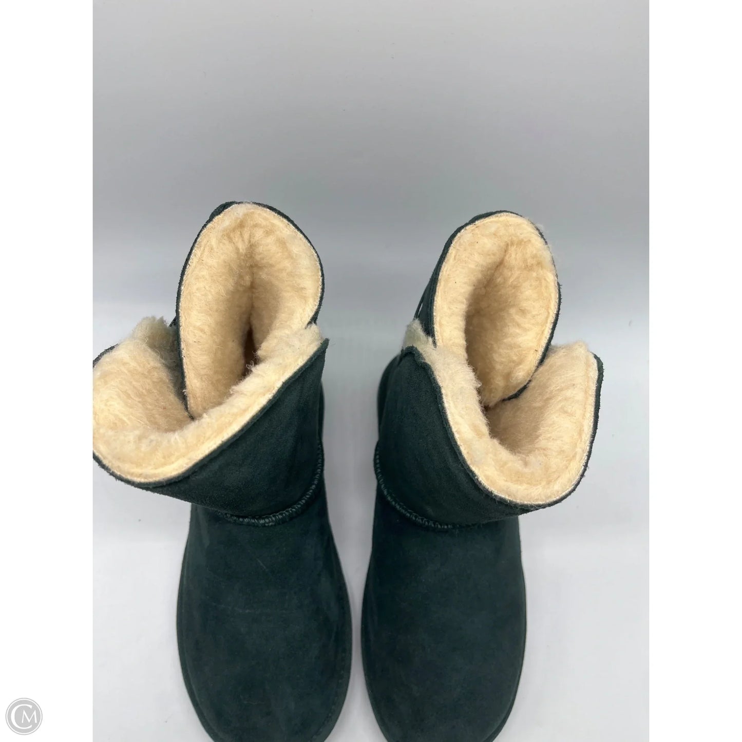 Boots Ankle Flats By Bearpaw In Green, Size: 8