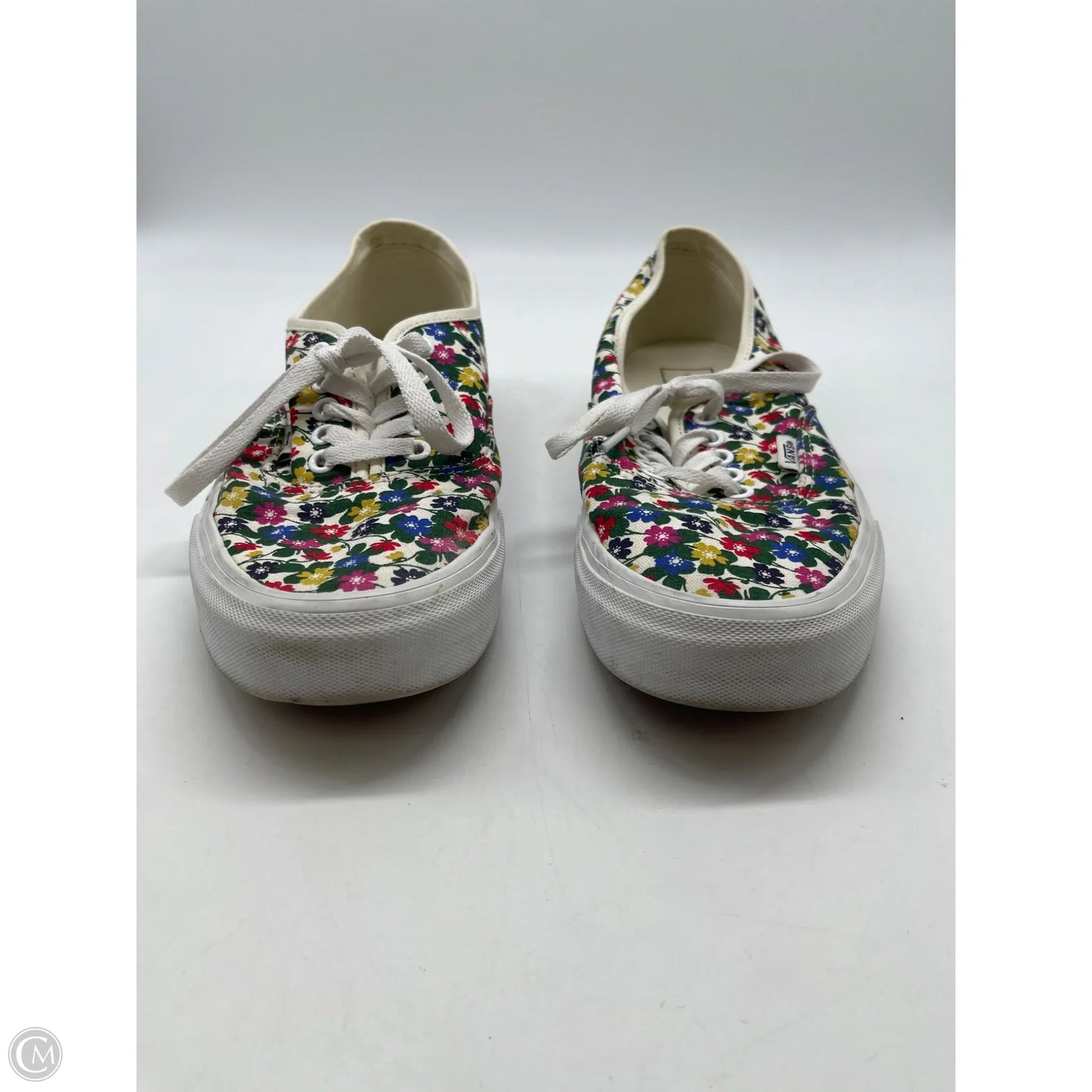 Shoes Sneakers By Vans In Floral Print, Size: 9.5