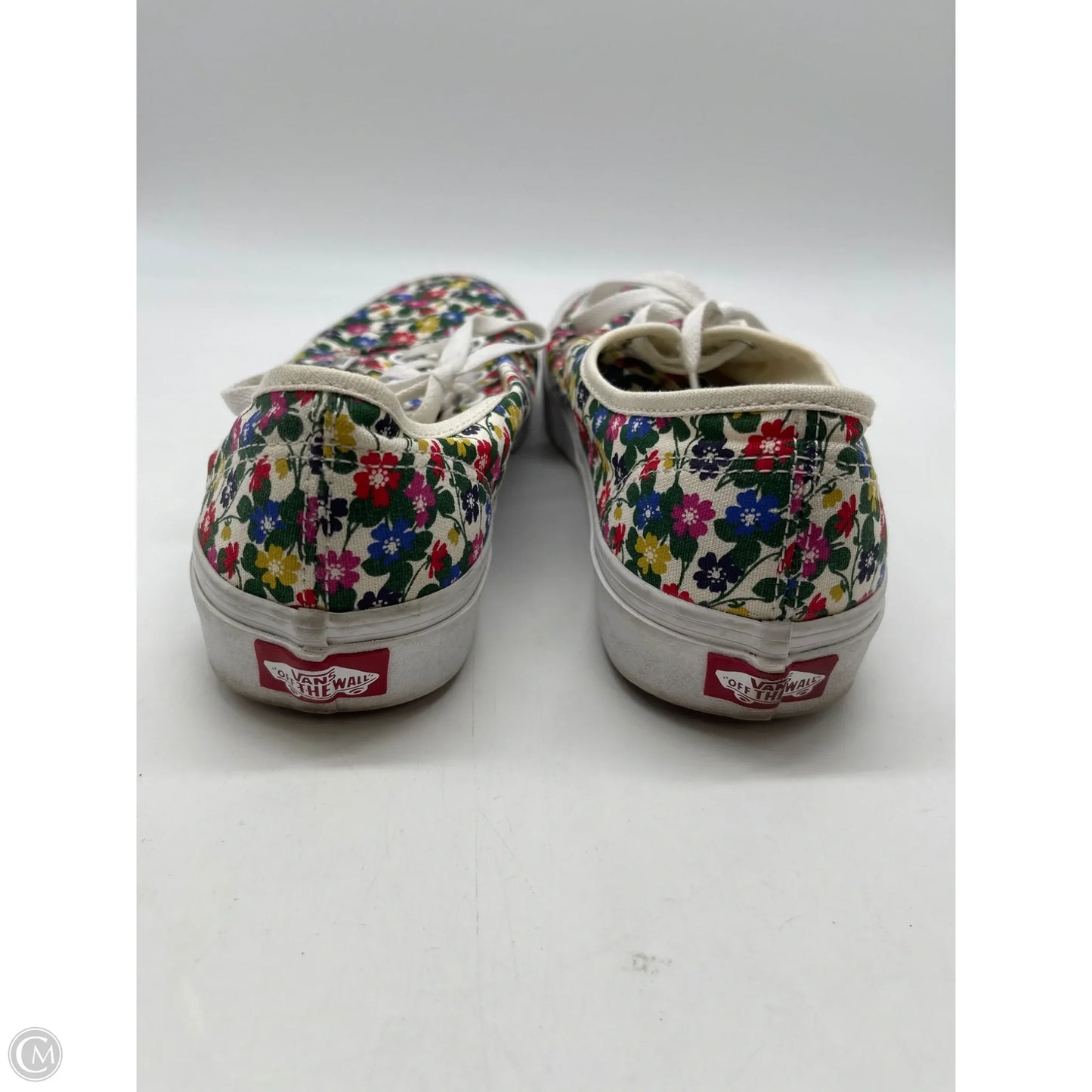 Shoes Sneakers By Vans In Floral Print, Size: 9.5