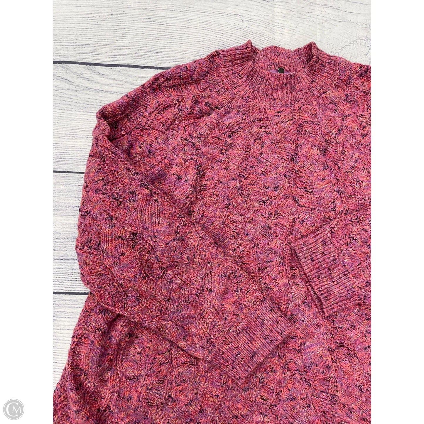 Sweater By J. Jill In Pink, Size: 3x