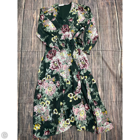 Dress Casual Maxi By Lc Lauren Conrad In Green, Size: L