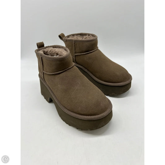 Boots Designer By Ugg In Tan, Size: 6