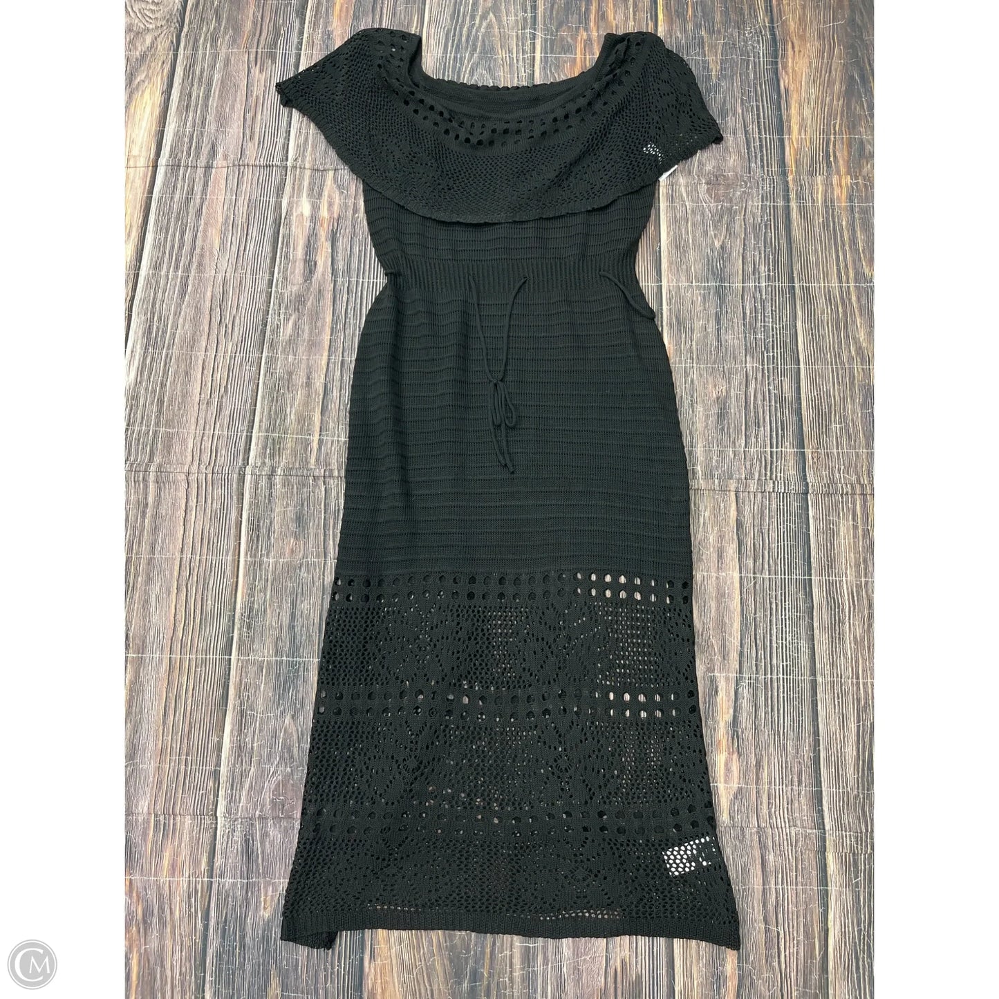 Swimwear Cover-up By Shein In Black, Size: 3x