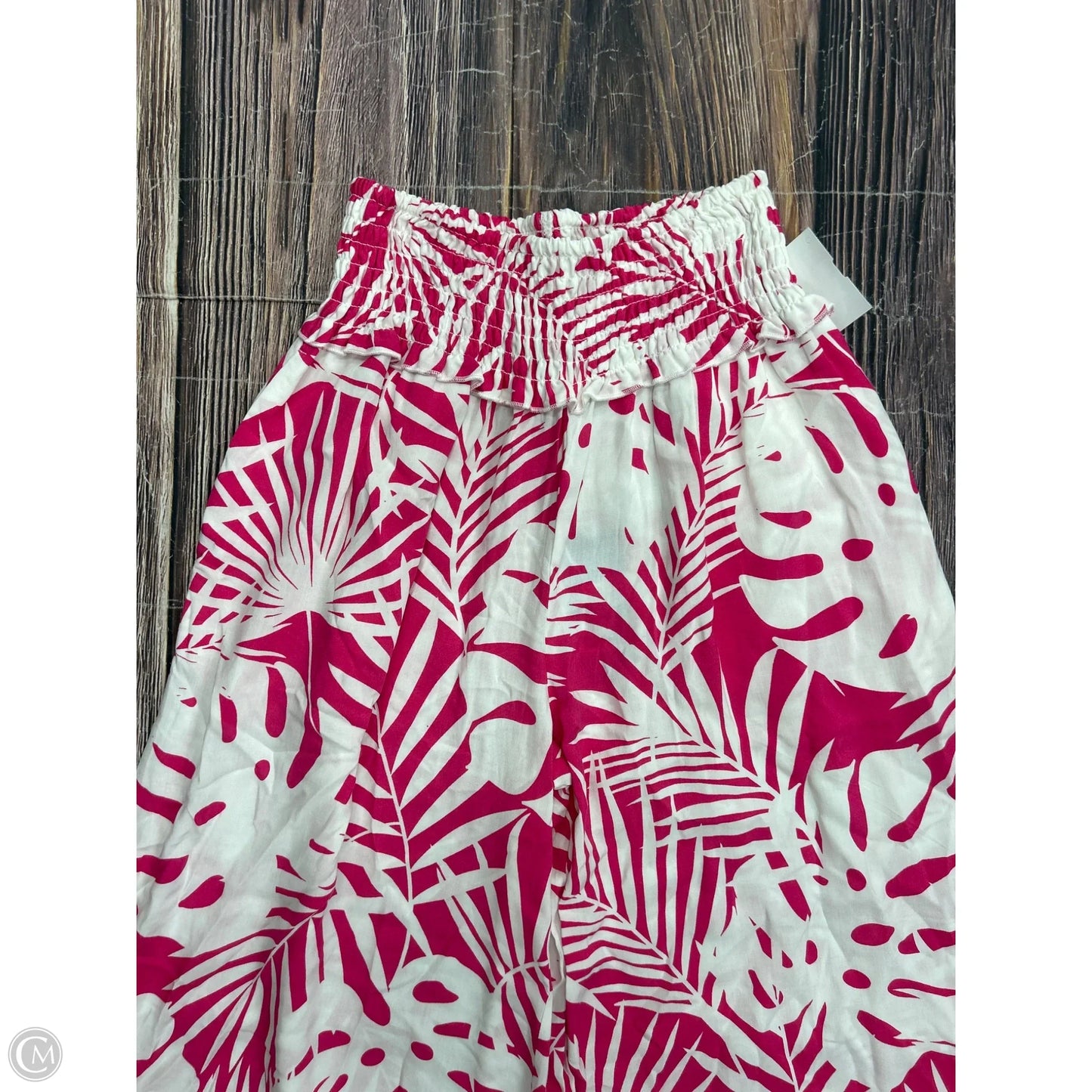 Pants Wide Leg By Caribbean Joe In Pink, Size: S