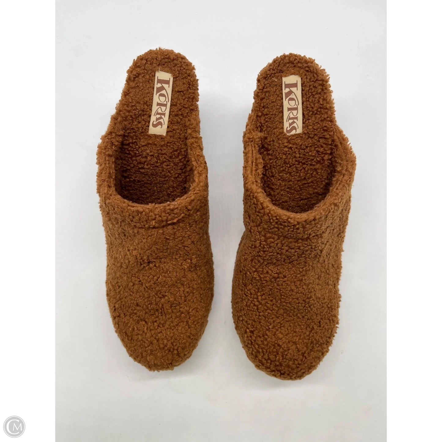 Shoes Heels Block By Korks In Brown, Size: 9