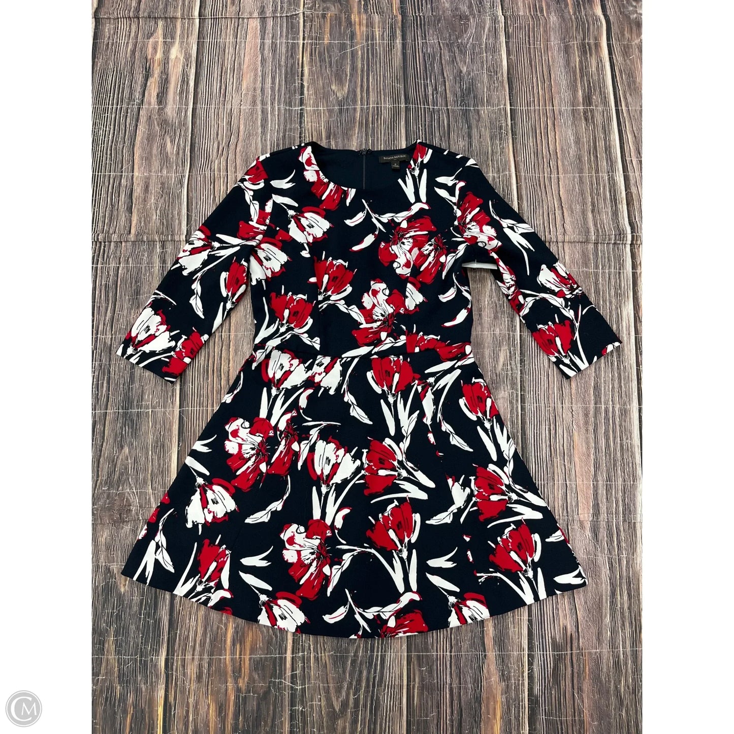Dress Work By Banana Republic In Navy, Size: 6