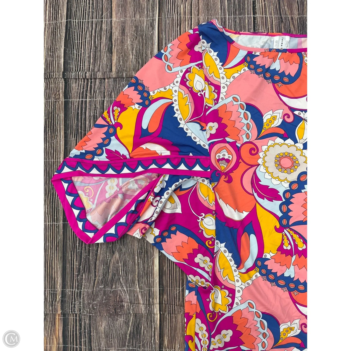 Swimwear Cover-up By Trina Turk In Pink, Size: M