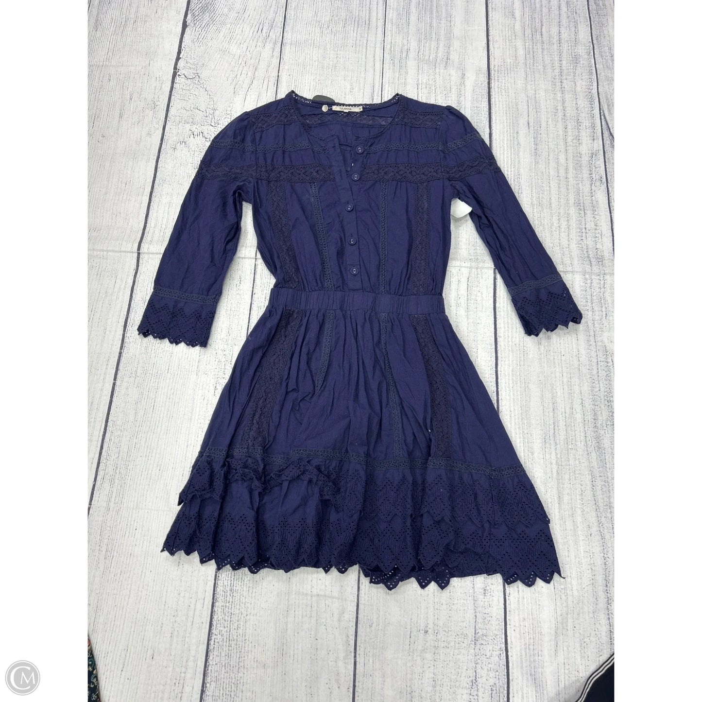 Dress Casual Short By Tularosa In Blue, Size: Xs