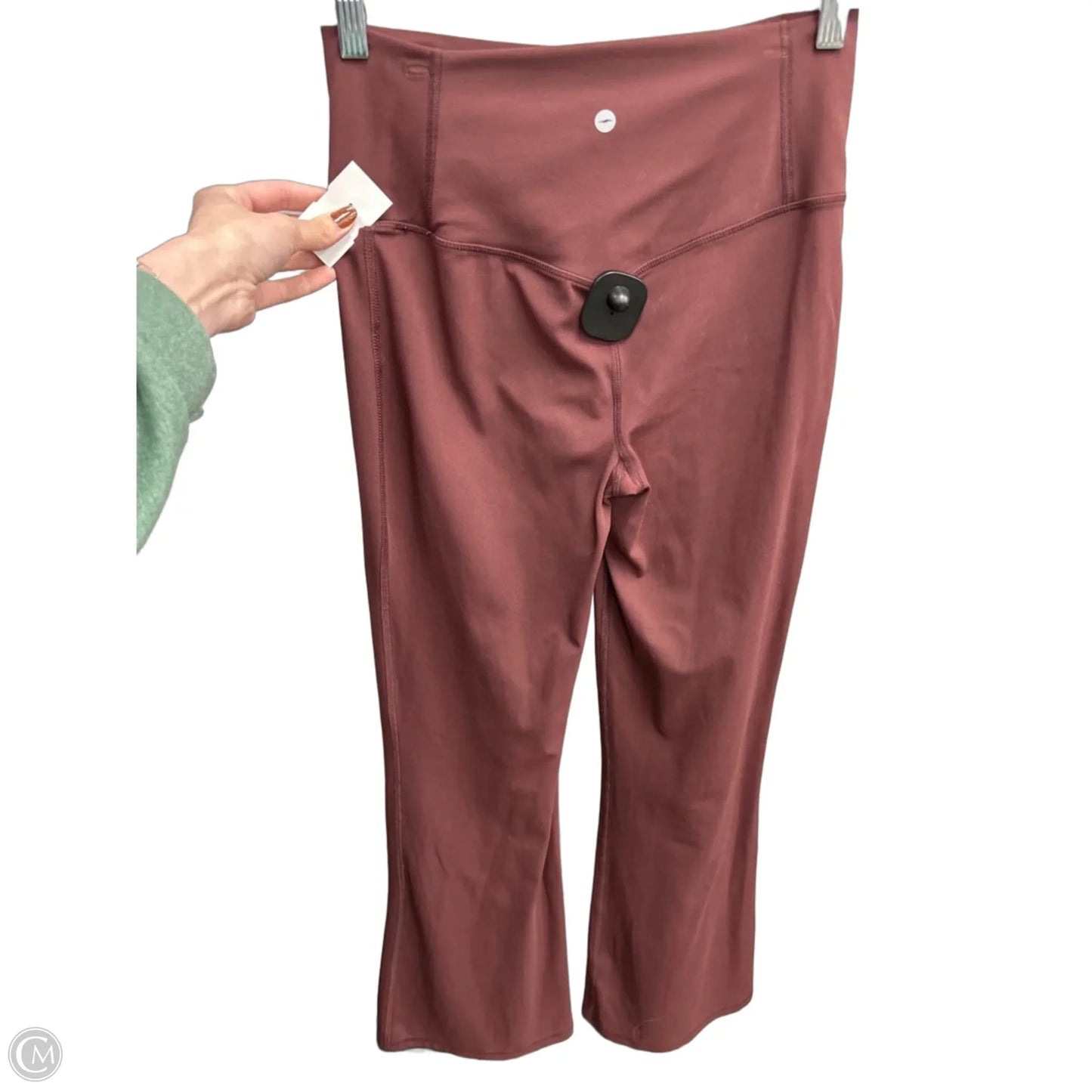 Athletic Leggings By Avia In Brown, Size: S