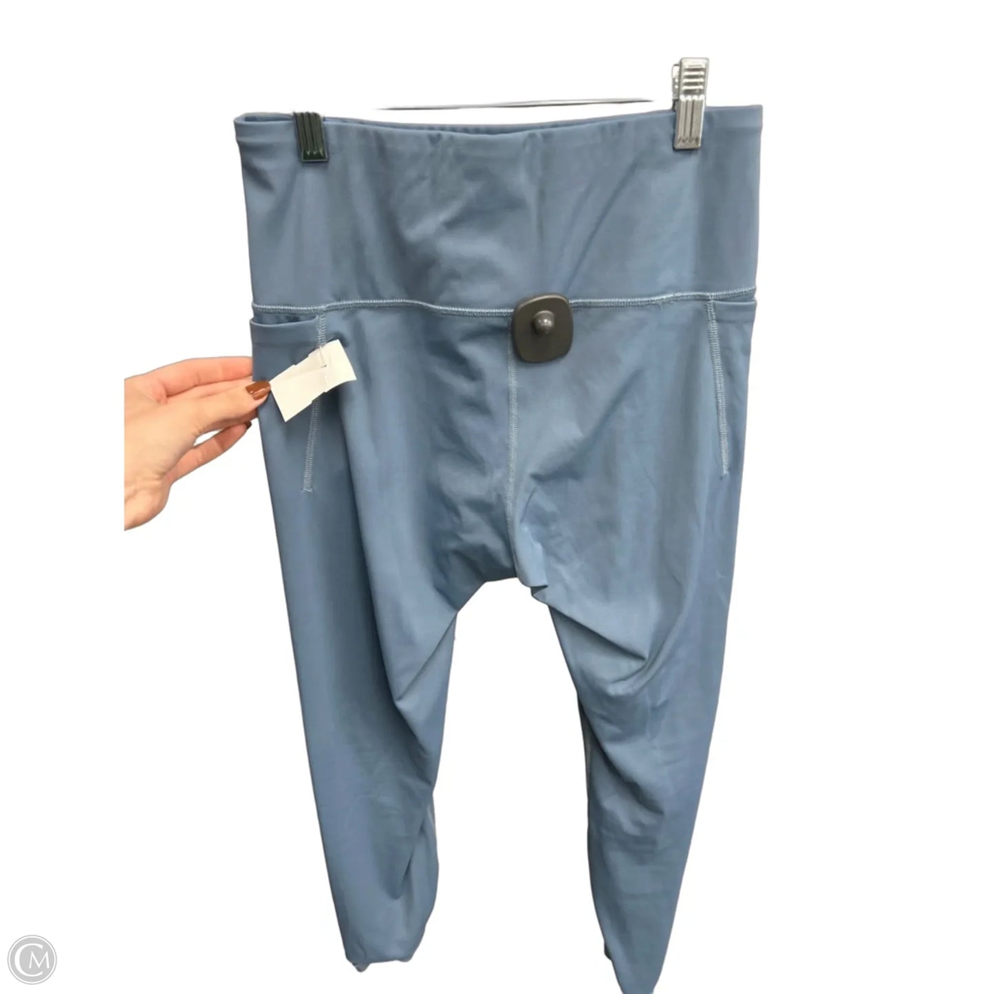 Athletic Leggings By Clothes Mentor In Blue, Size: M