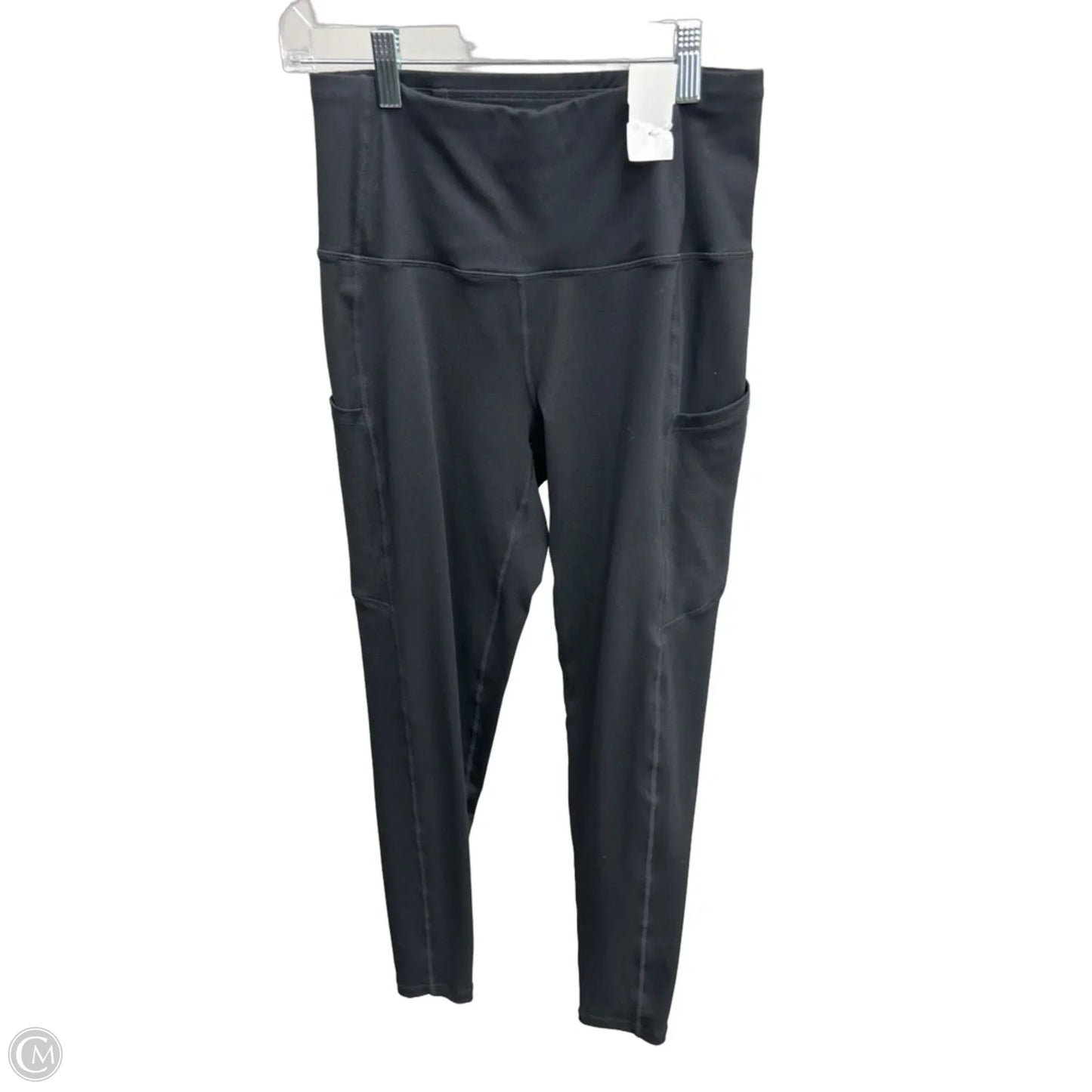 Athletic Leggings By Clothes Mentor In Black, Size: M