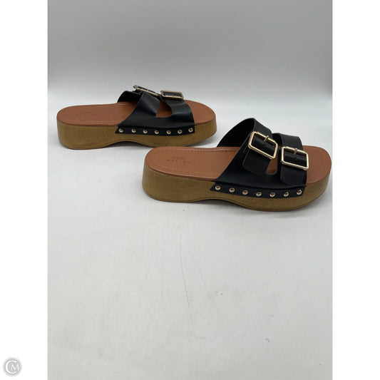 Sandals Flats By Asos In Black, Size: 8