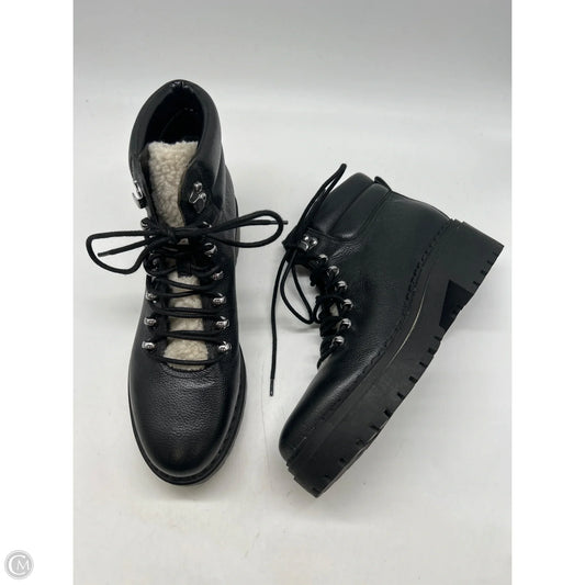 Boots Ankle Heels By Marc Fisher In Black, Size: 9.5