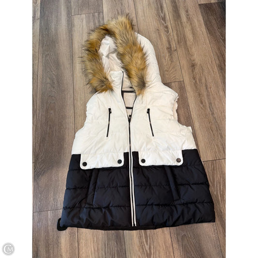 Vest Puffer & Quilted By Calvin Klein Performance In White, Size: L