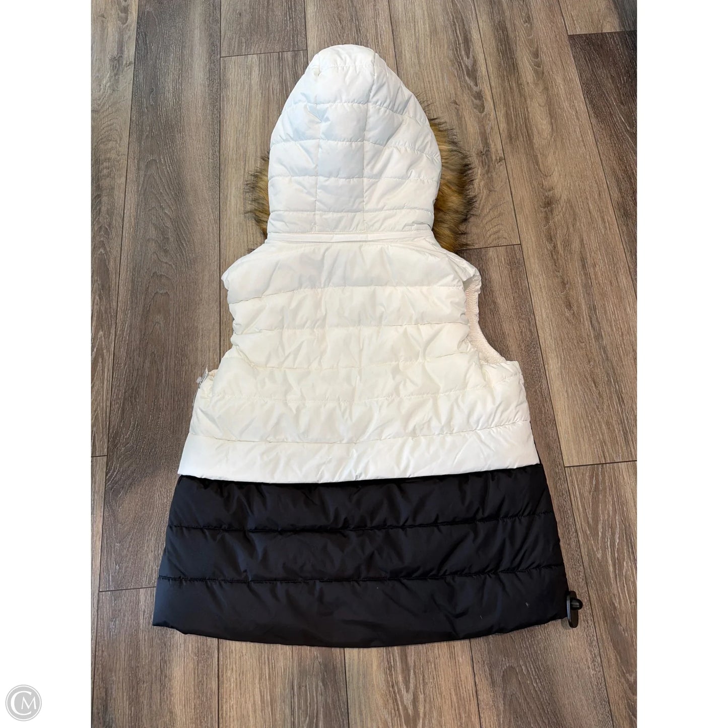 Vest Puffer & Quilted By Calvin Klein Performance In White, Size: L