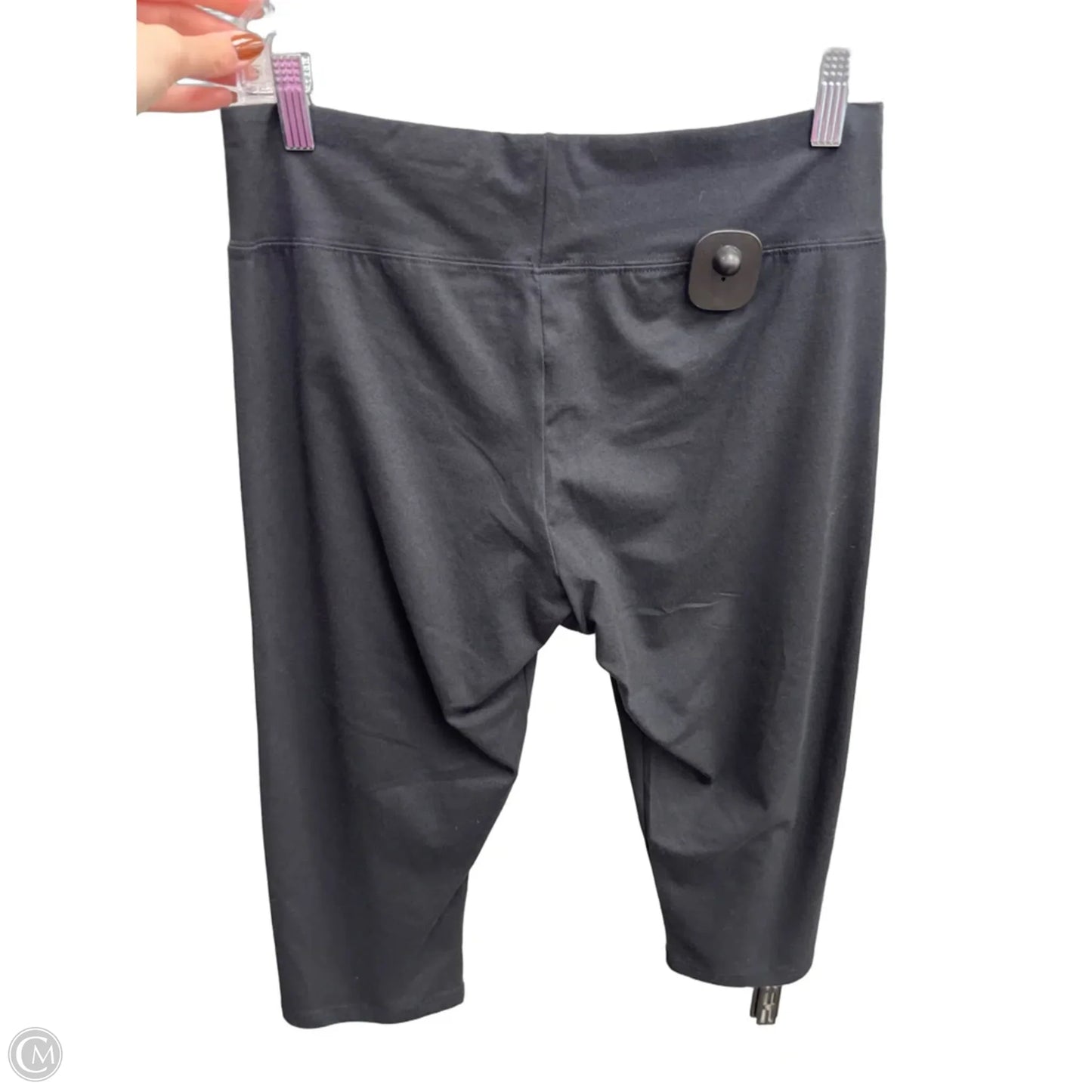 Athletic Leggings Capris By Jockey In Black, Size: L