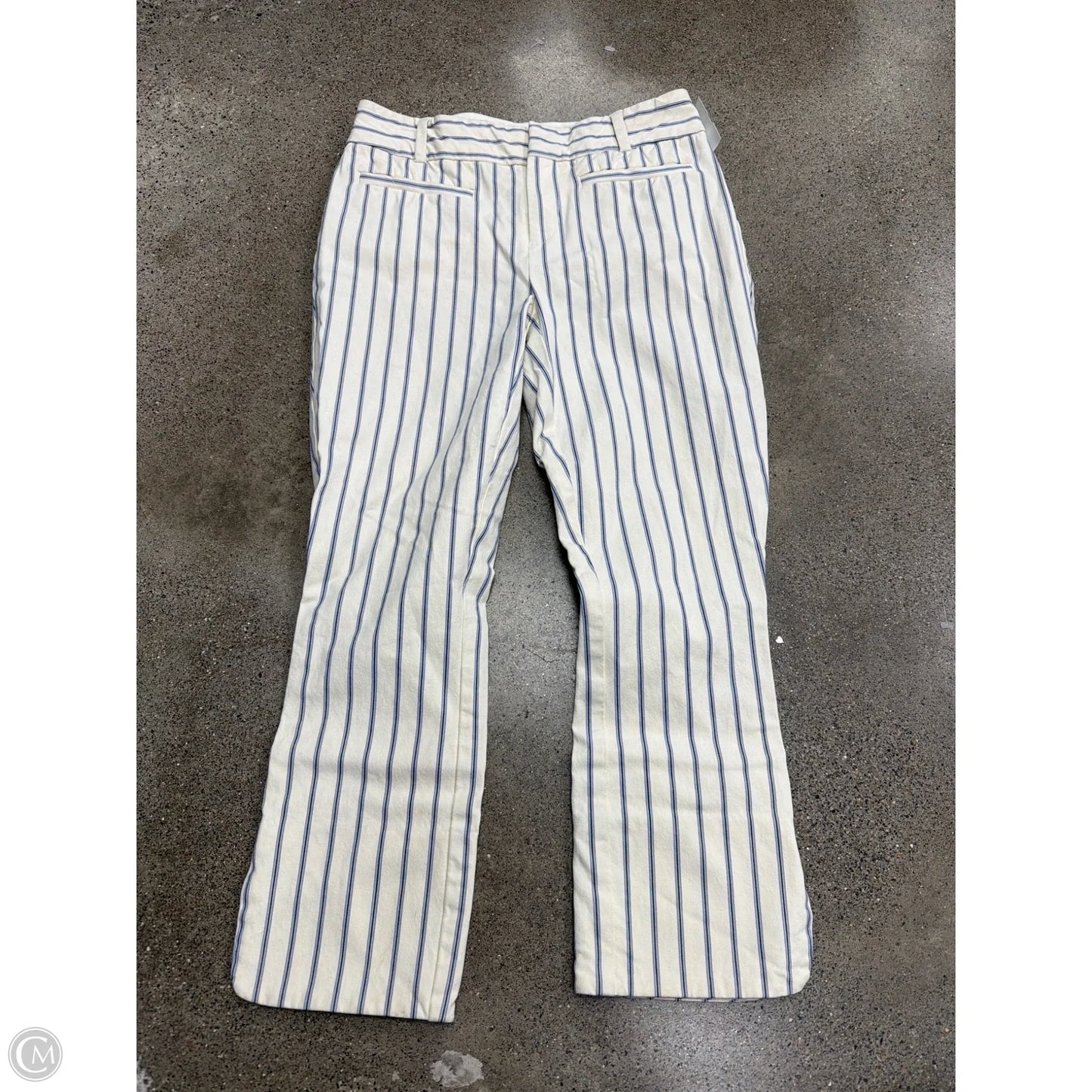 Pants Cropped By Anthropologie In Cream, Size: 0