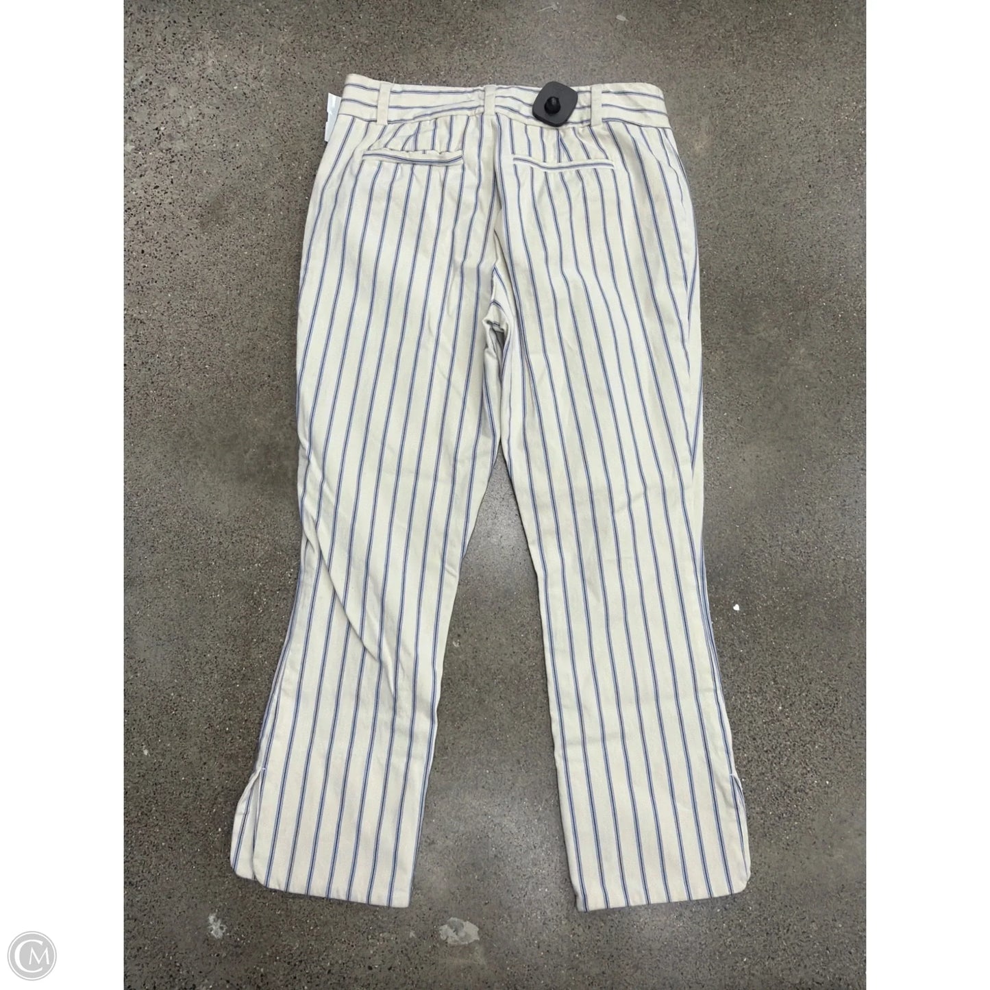 Pants Cropped By Anthropologie In Cream, Size: 0