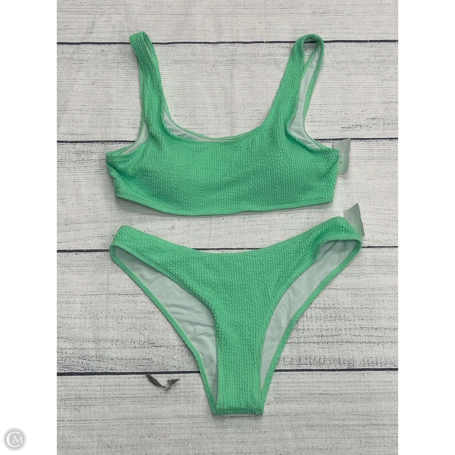 Swimsuit 2pc By Clothes Mentor In Green, Size: Xl