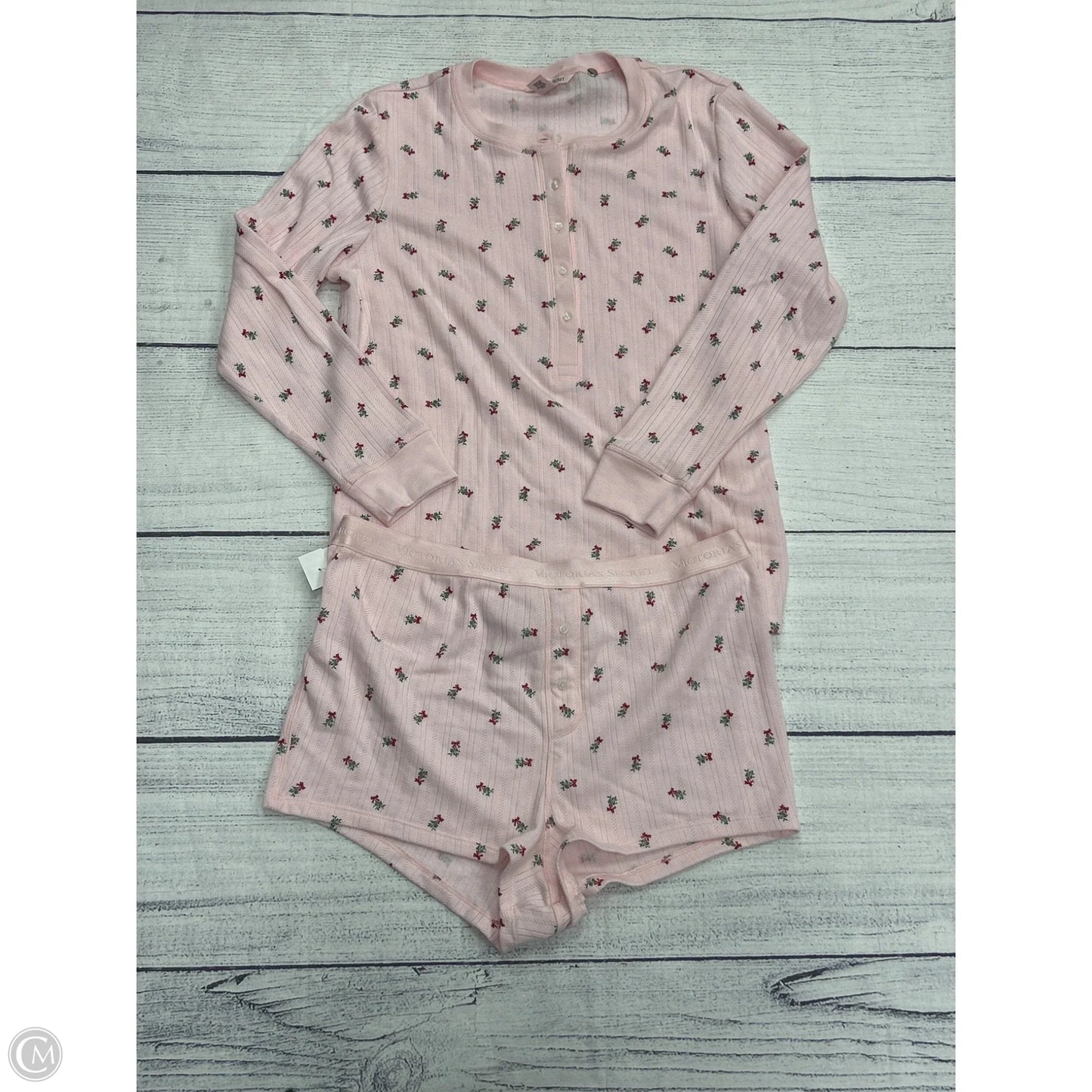 Pajamas 2pc By Victorias Secret In Pink, Size: Xl