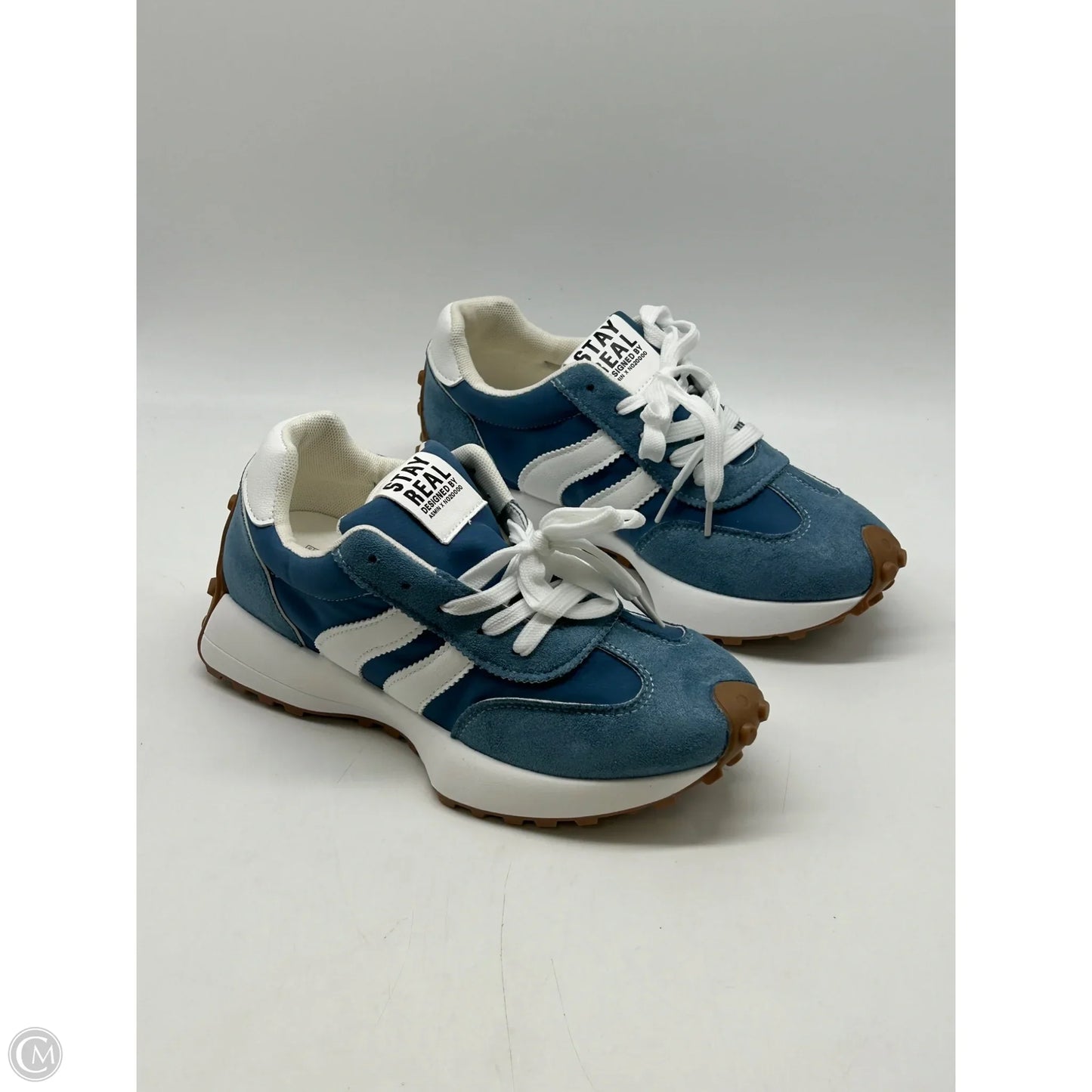 Shoes Athletic By Clothes Mentor In Blue, Size: 9