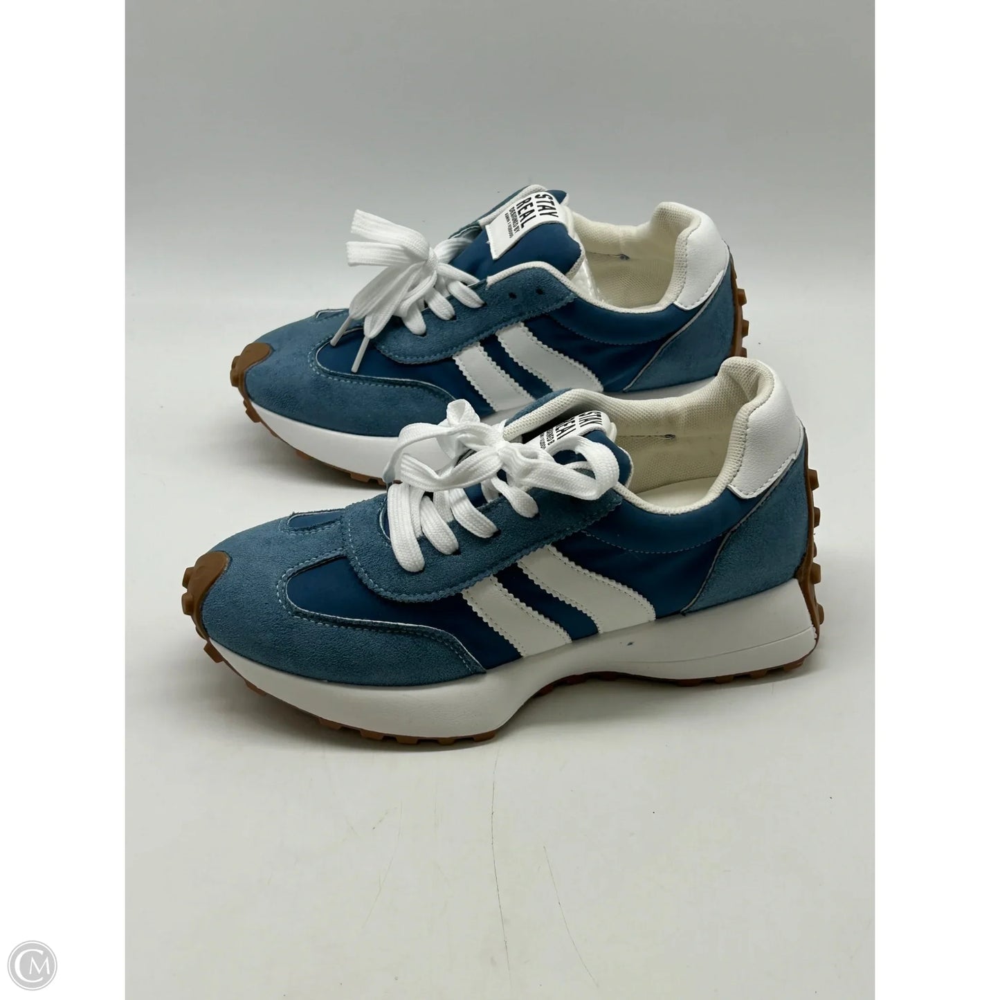 Shoes Athletic By Clothes Mentor In Blue, Size: 9