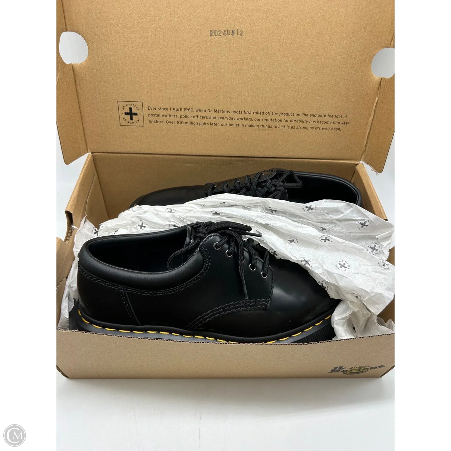 Shoes Sneakers Platform By Dr Martens In Black, Size: 9