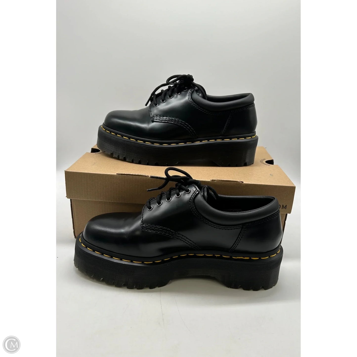 Shoes Sneakers Platform By Dr Martens In Black, Size: 9