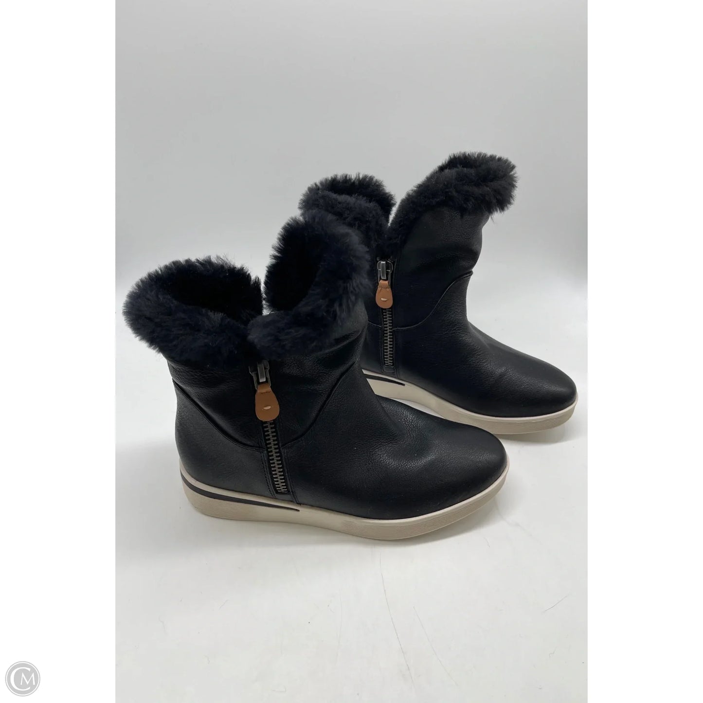 Boots Ankle Flats By Kenneth Cole In Black, Size: 8