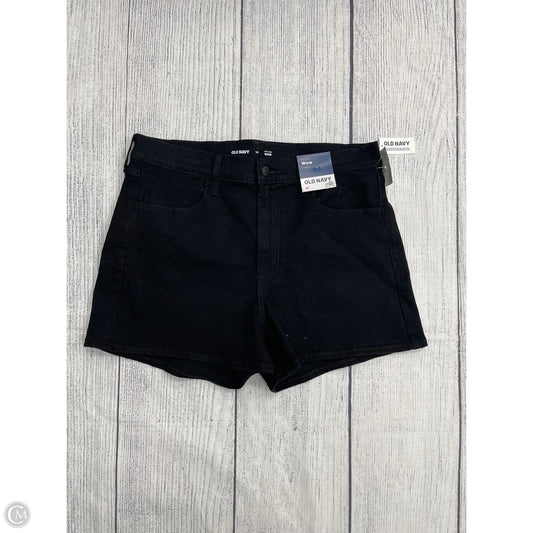 Shorts By Old Navy In Black Denim, Size: 12