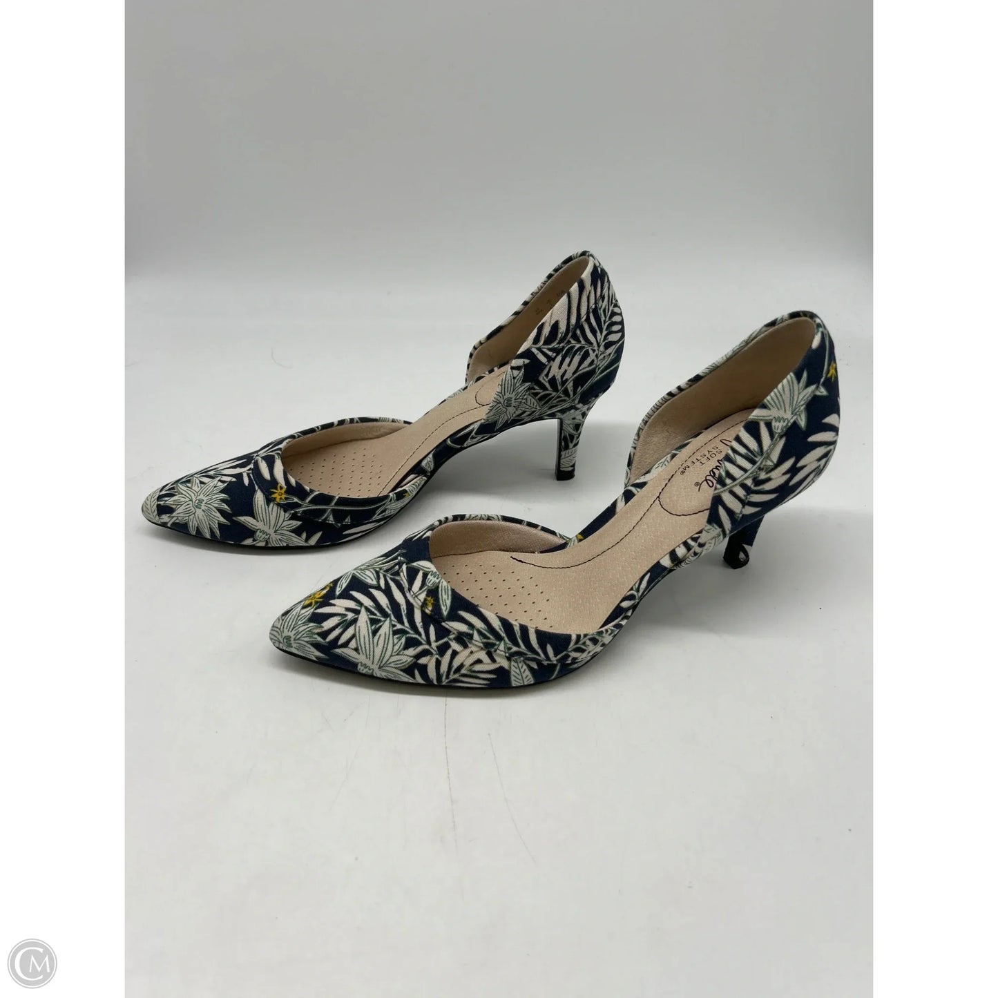 Shoes Heels Kitten By Life Stride In Blue, Size: 8