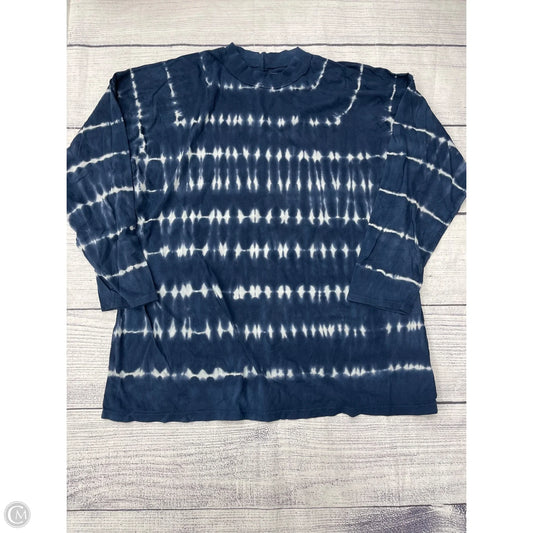 Top Long Sleeve By We The Free In Blue, Size: Xl