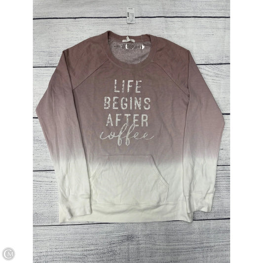Top Long Sleeve By Maurices In Purple, Size: M