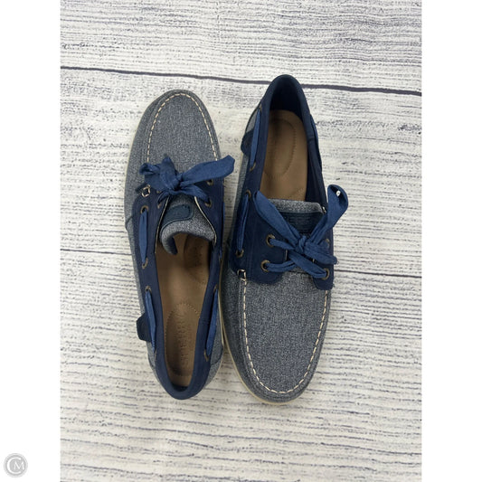 Shoes Flats By Sperry In Blue, Size: 8.5