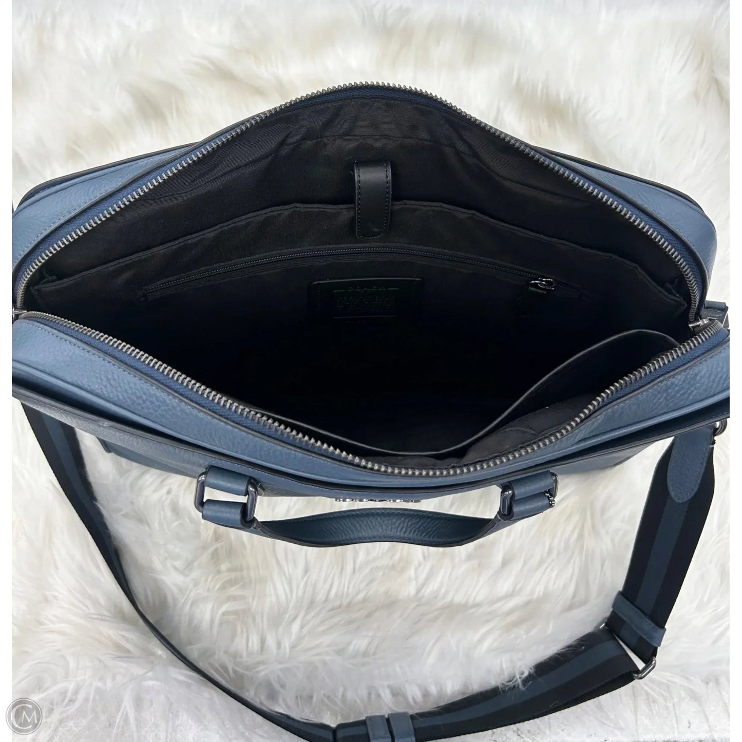 Laptop Bag Designer By Coach, Size: Large