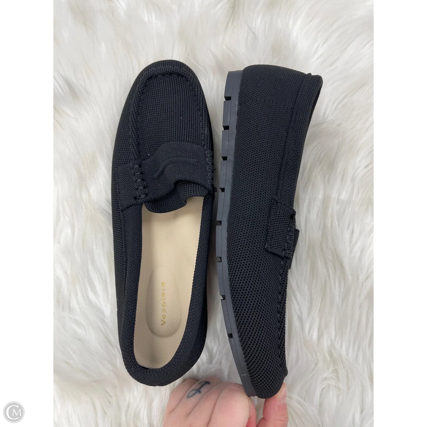 Shoes Flats By Clothes Mentor In Black, Size: 9.5